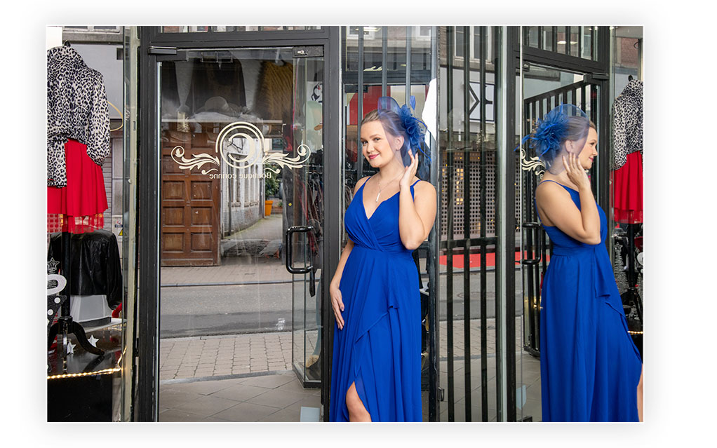 robe soirée Boutique Corinne